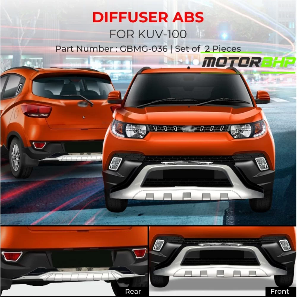 Kuv100 front bumper deals guard